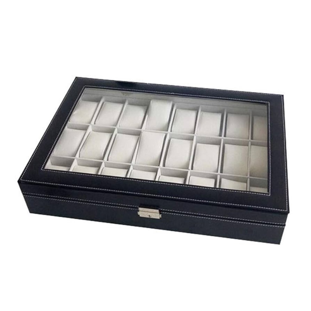 Transparent Display Watch Jewelry Storage Box